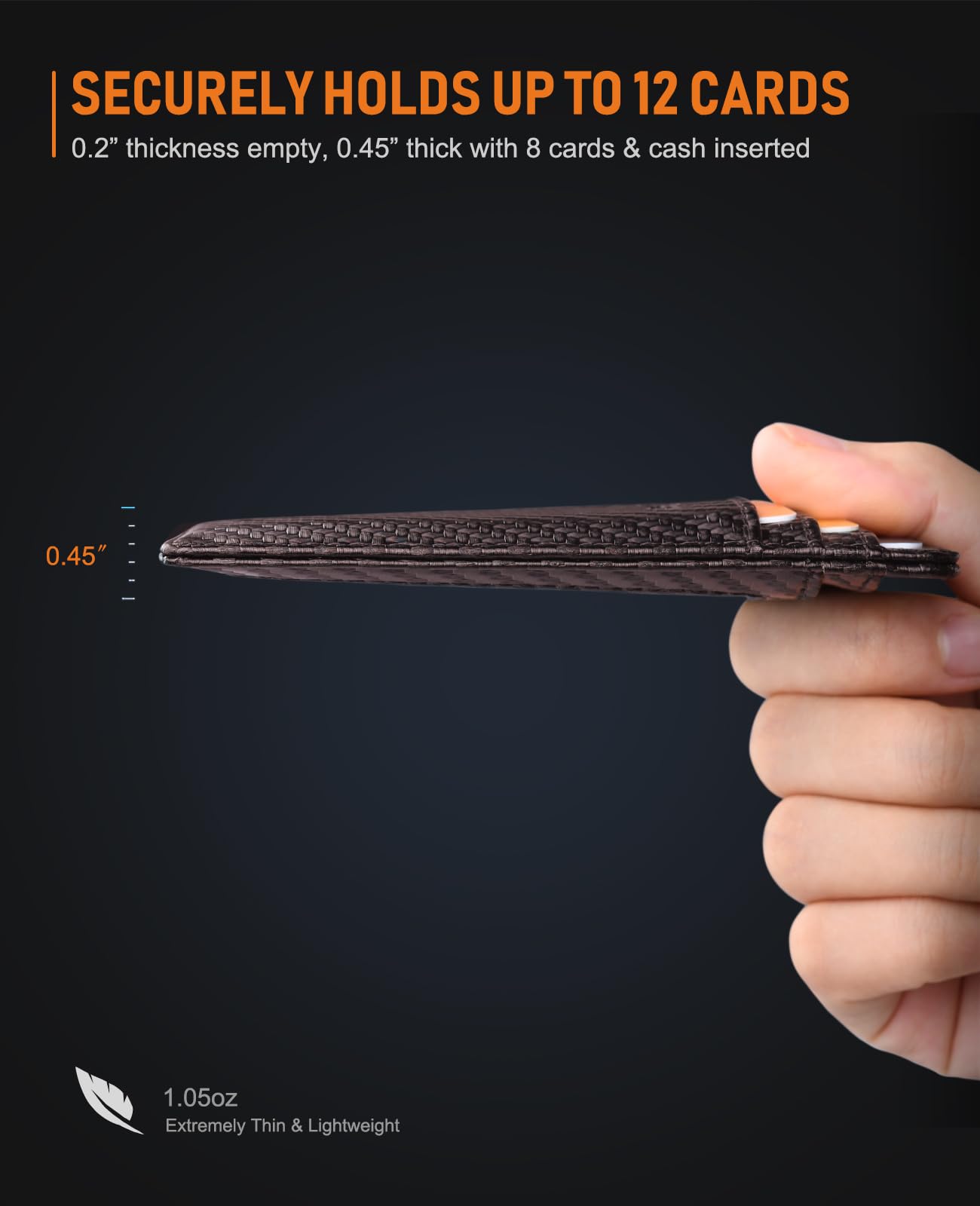 Buffway Slim Leather Wallet