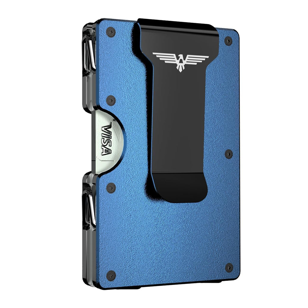 Upgraded Hinged Minimalist Wallet for Men