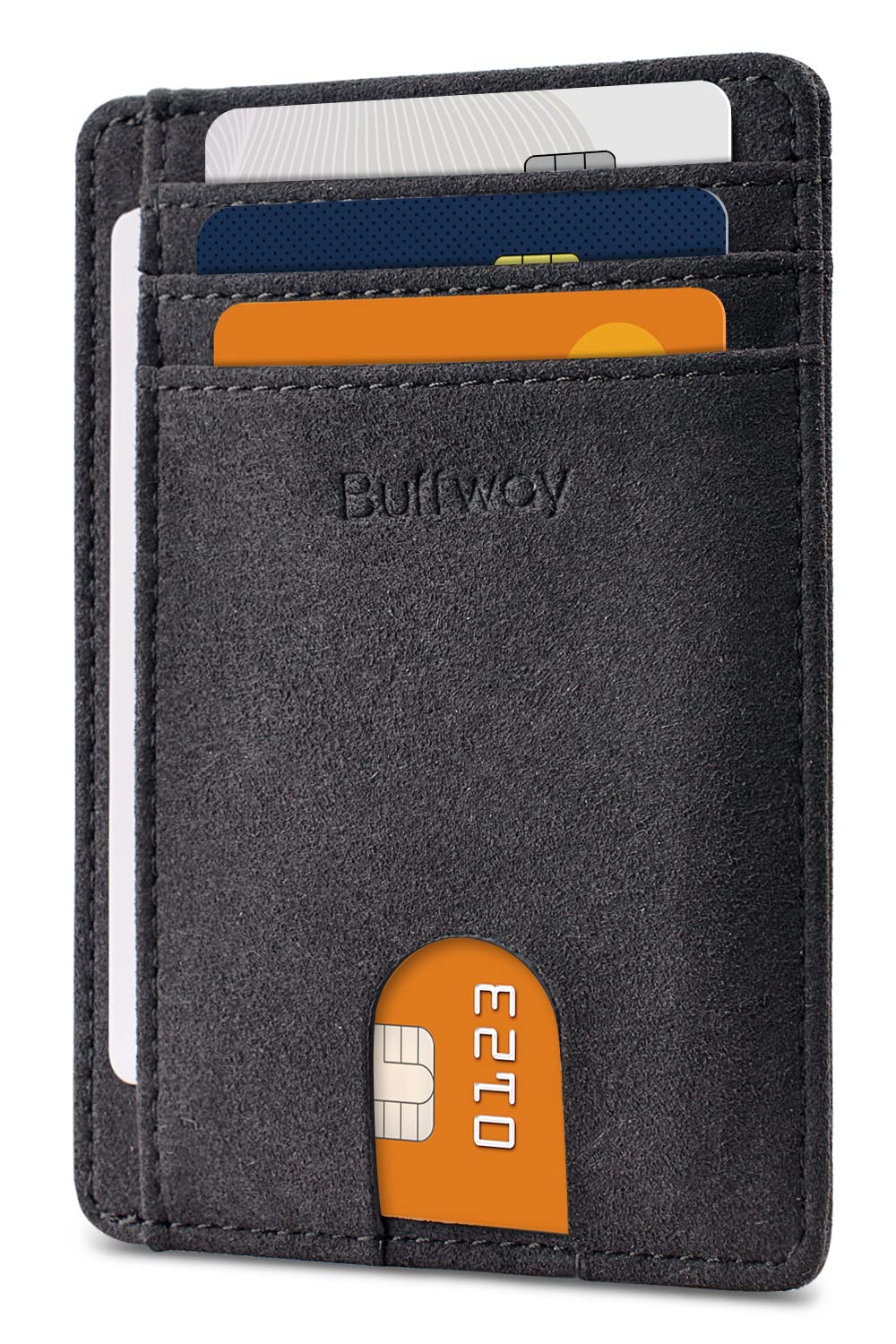 Buffway Slim Leather Wallet