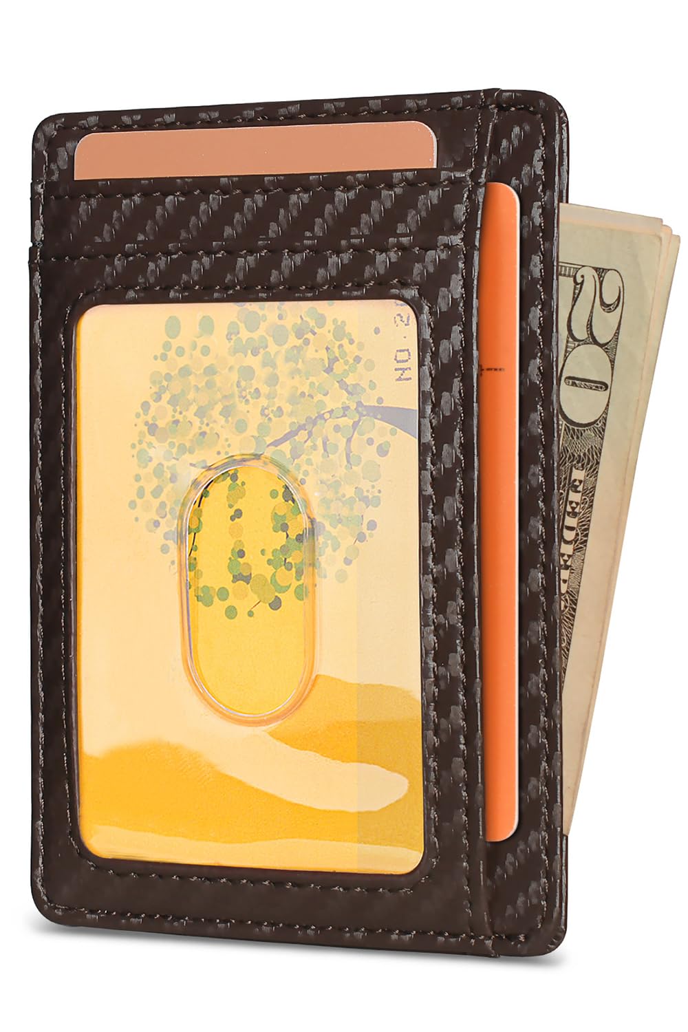 Buffway Slim Leather Wallet