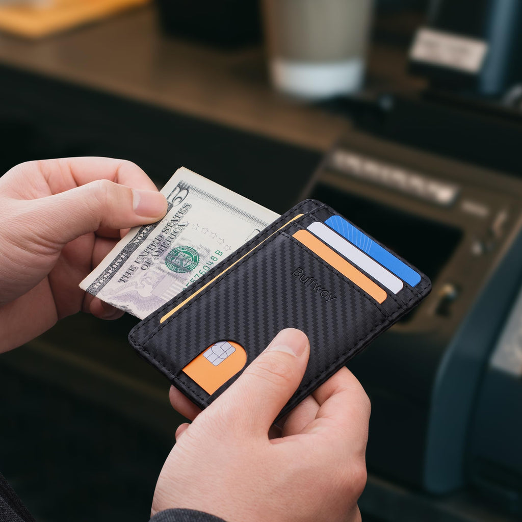Buffway Slim Leather Wallet