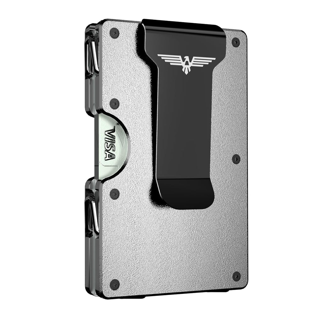 Upgraded Hinged Minimalist Wallet for Men