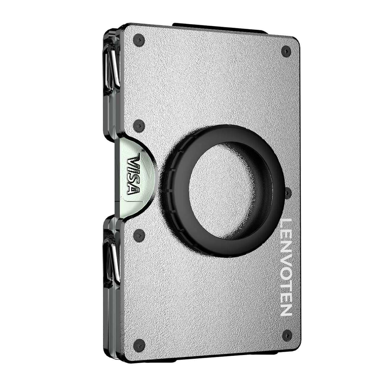 Upgraded Hinged Minimalist Wallet for Men