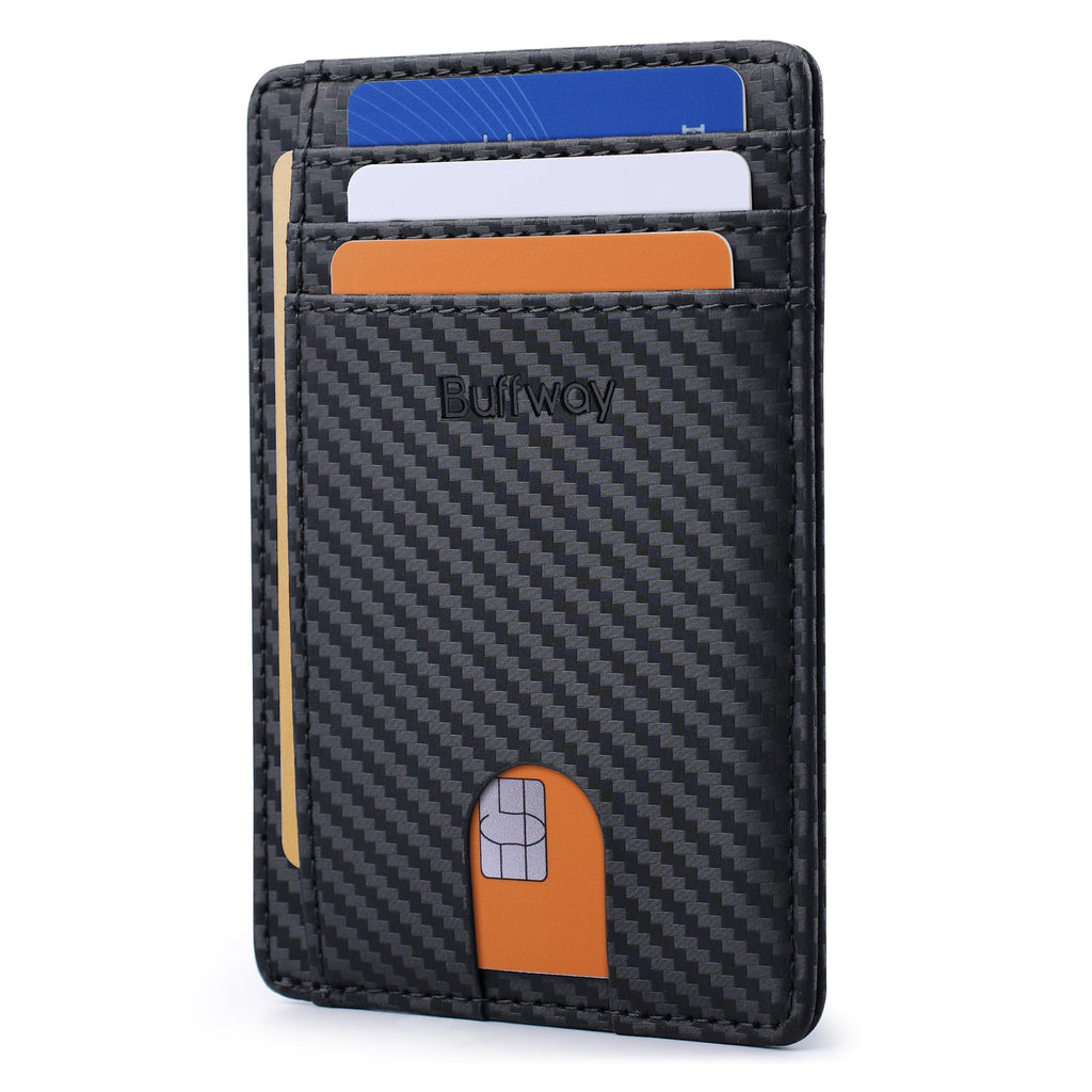Buffway Slim Leather Wallet