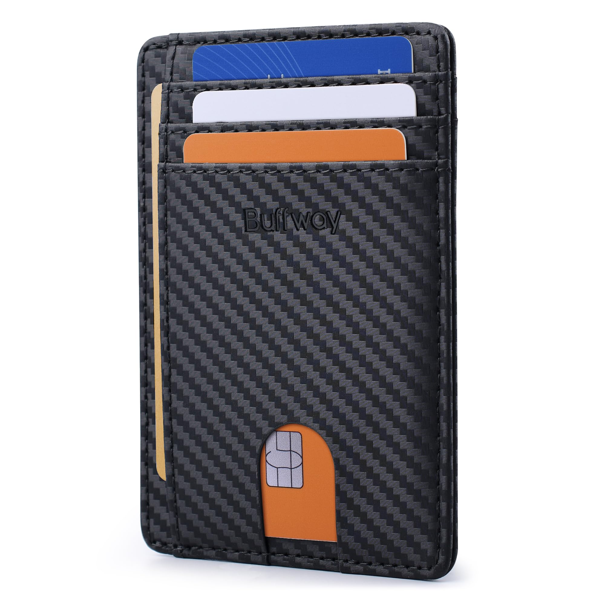 Buffway Slim Leather Wallet