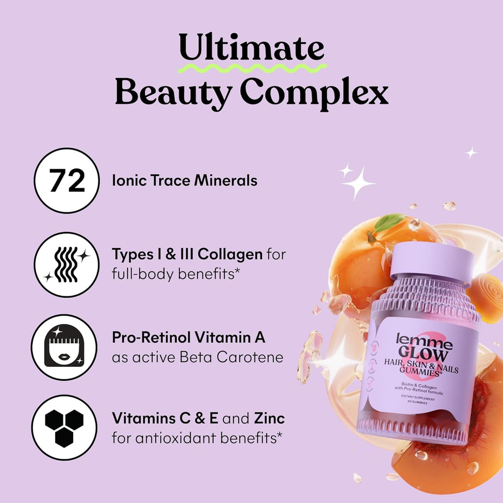Lemme Glow Collagen Gummies