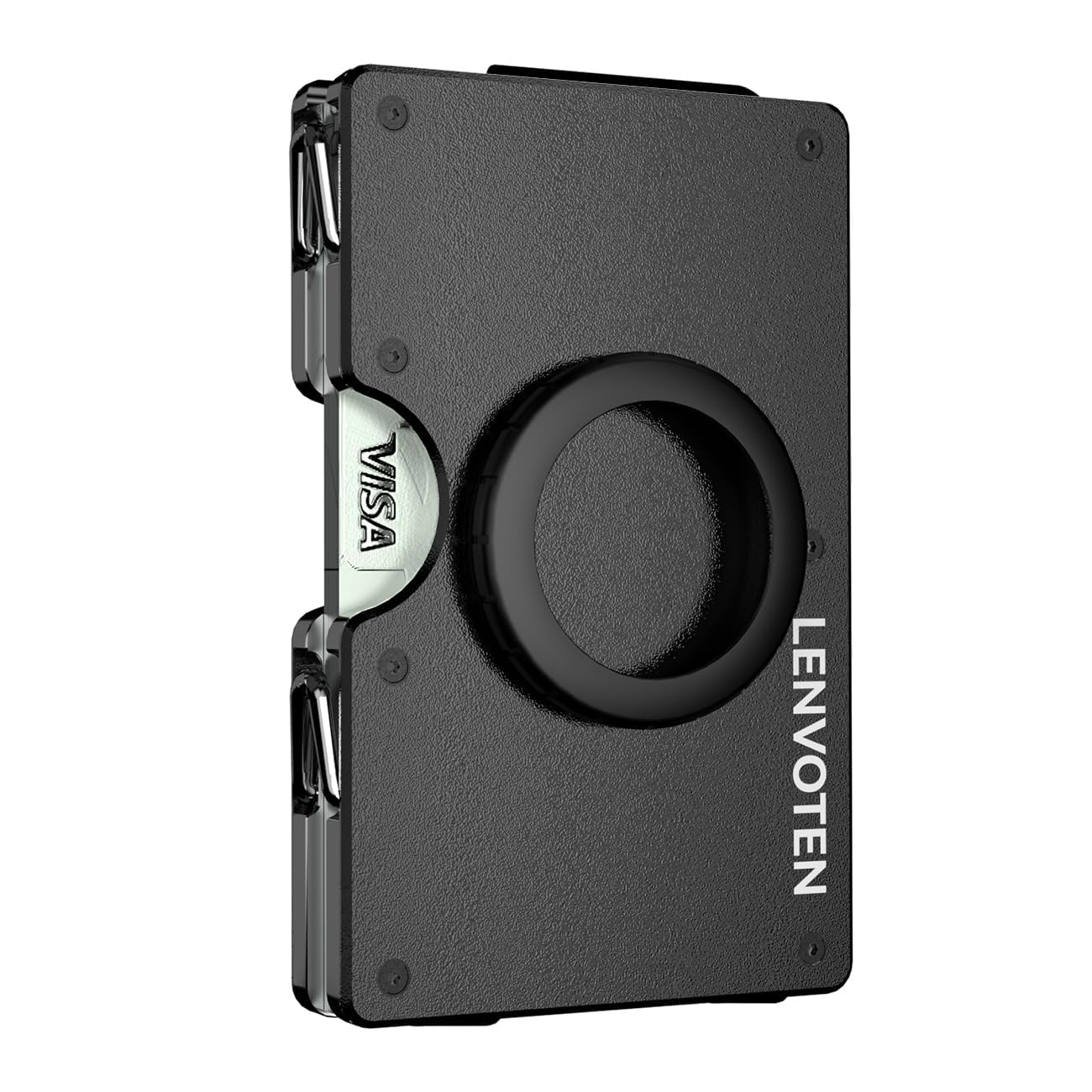 Upgraded Hinged Minimalist Wallet for Men