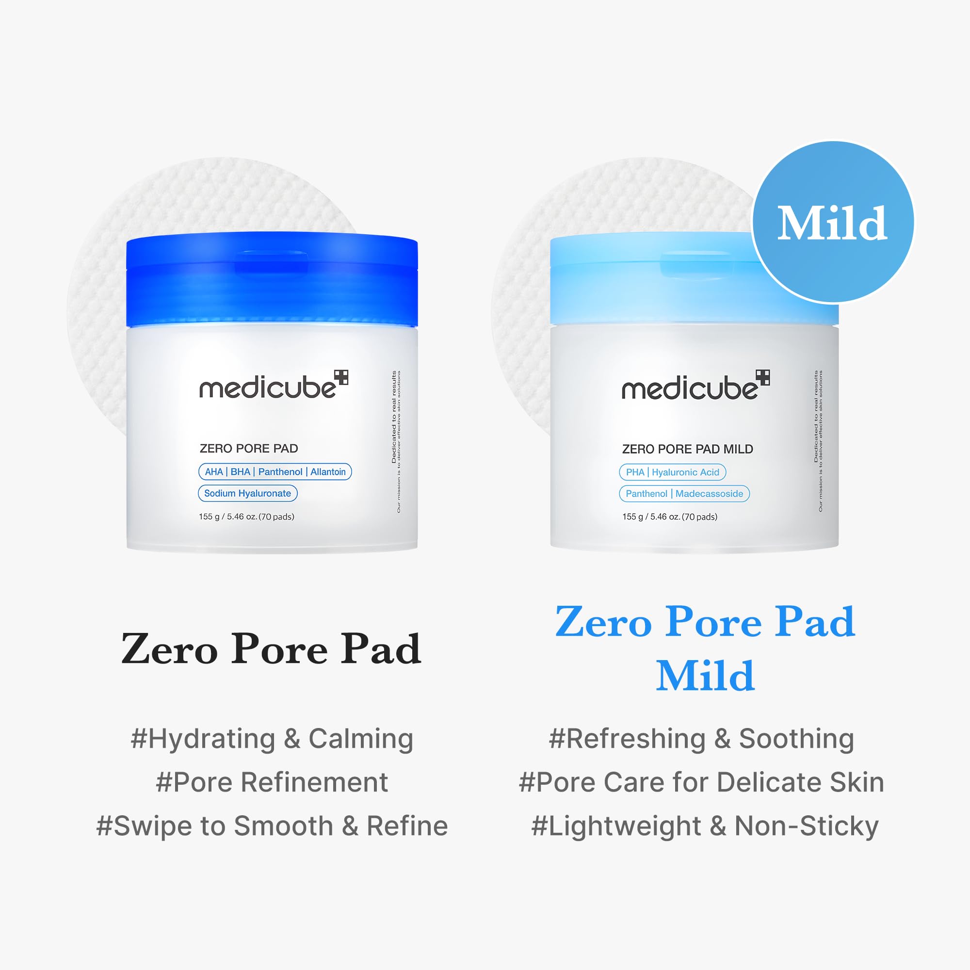 medicube Toner Pads Zero Pore Pad 2.0