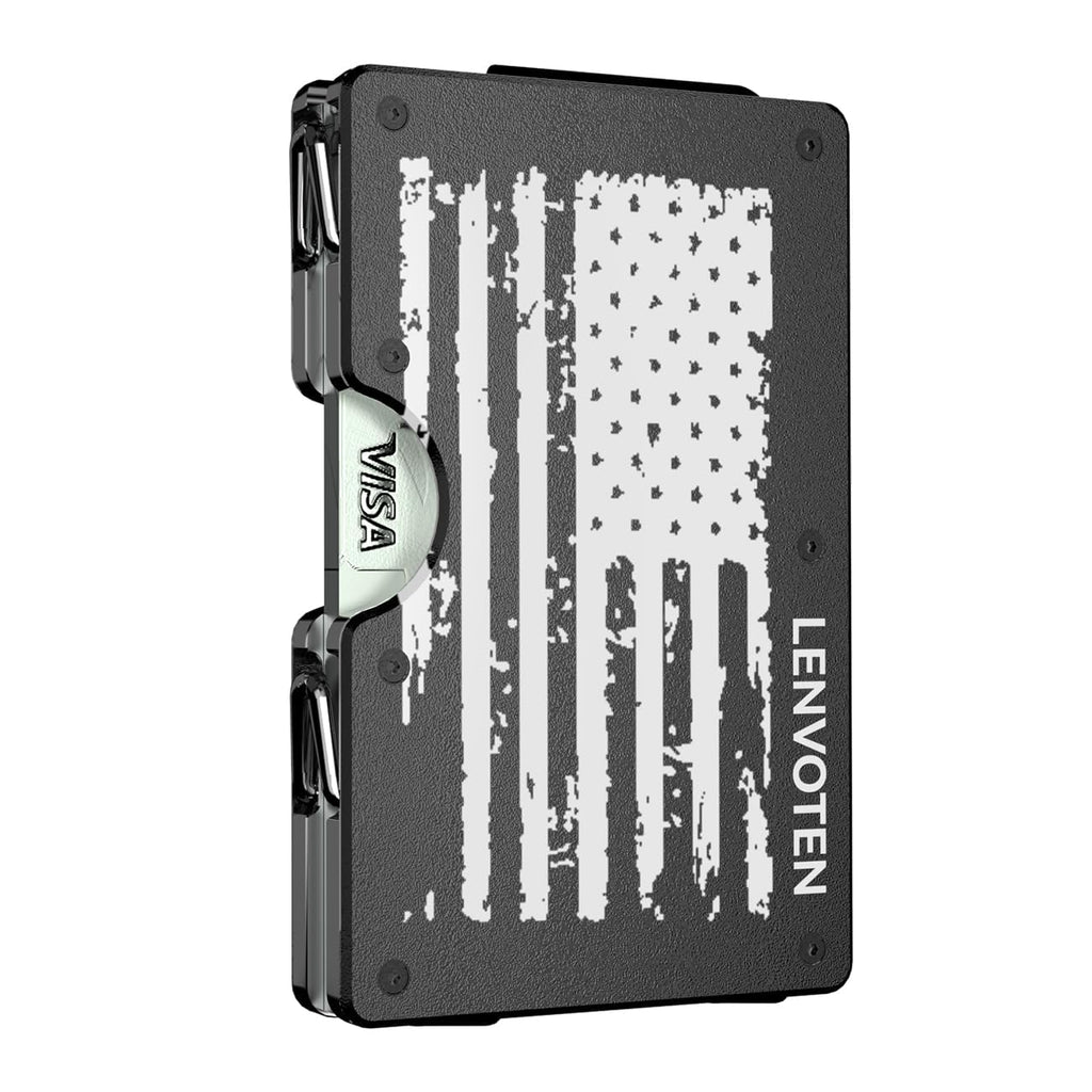 Upgraded Hinged Minimalist Wallet for Men