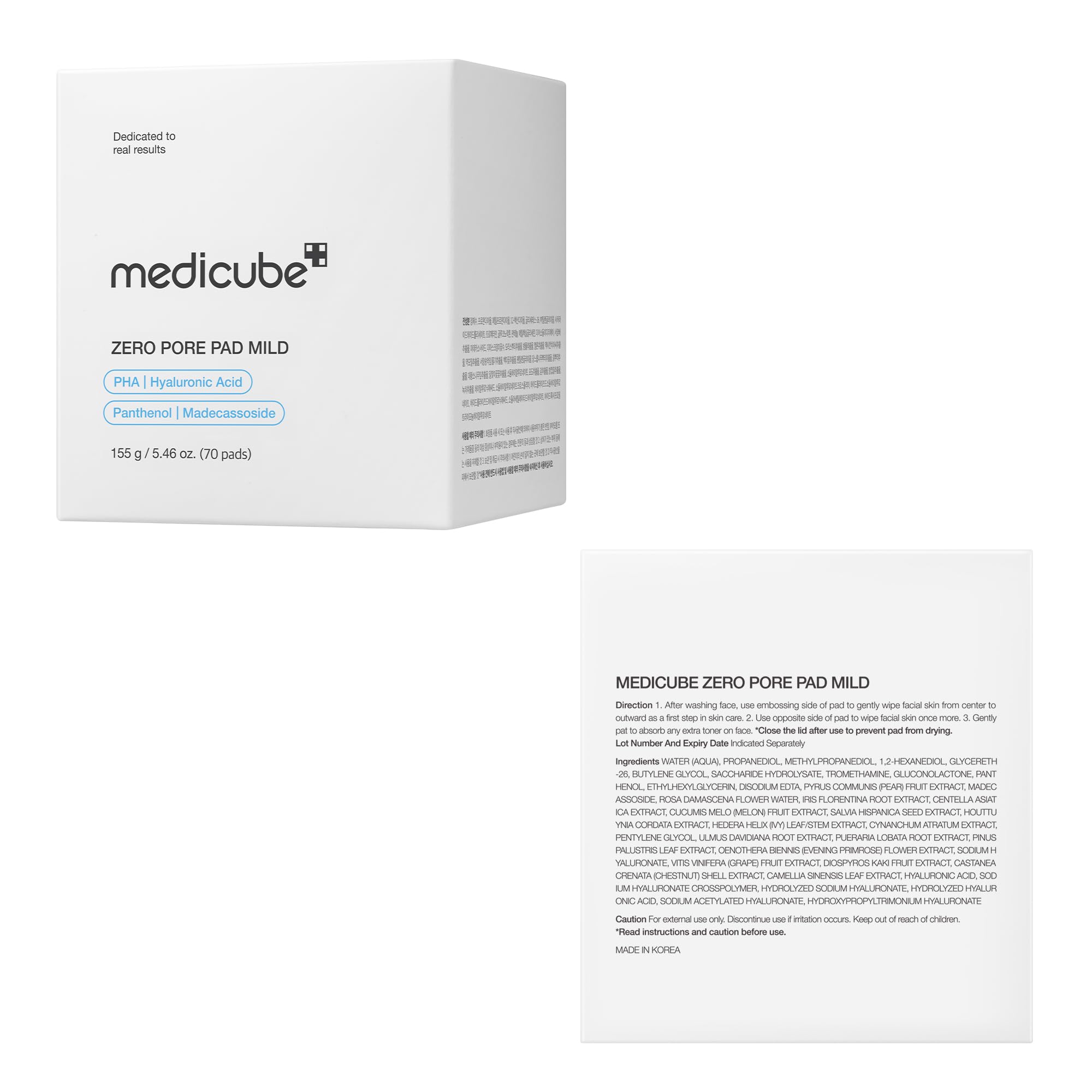 medicube Toner Pads Zero Pore Pad 2.0