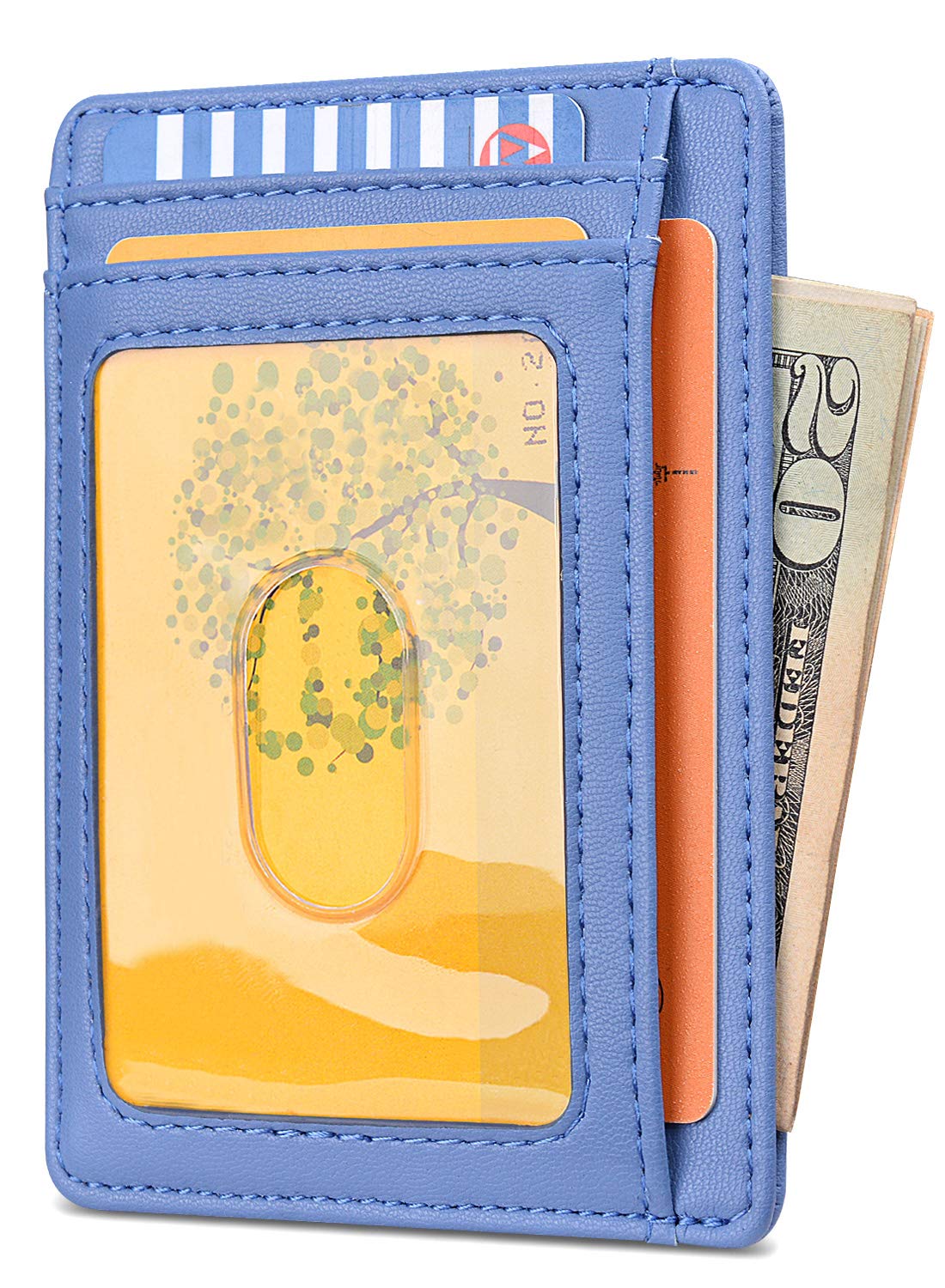 Buffway Slim Leather Wallet