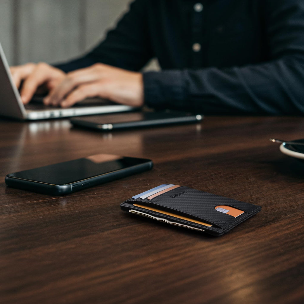 Buffway Slim Leather Wallet