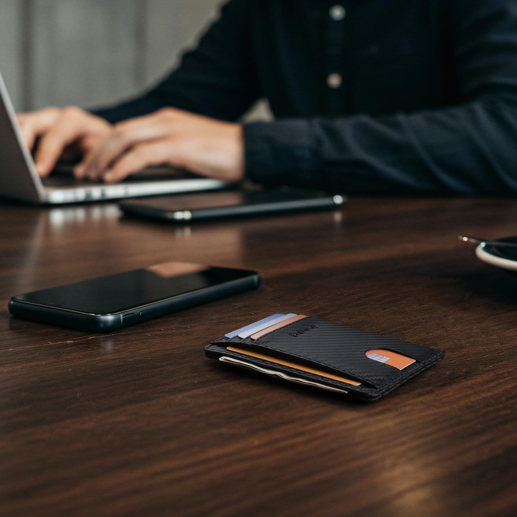 Buffway Slim Leather Wallet