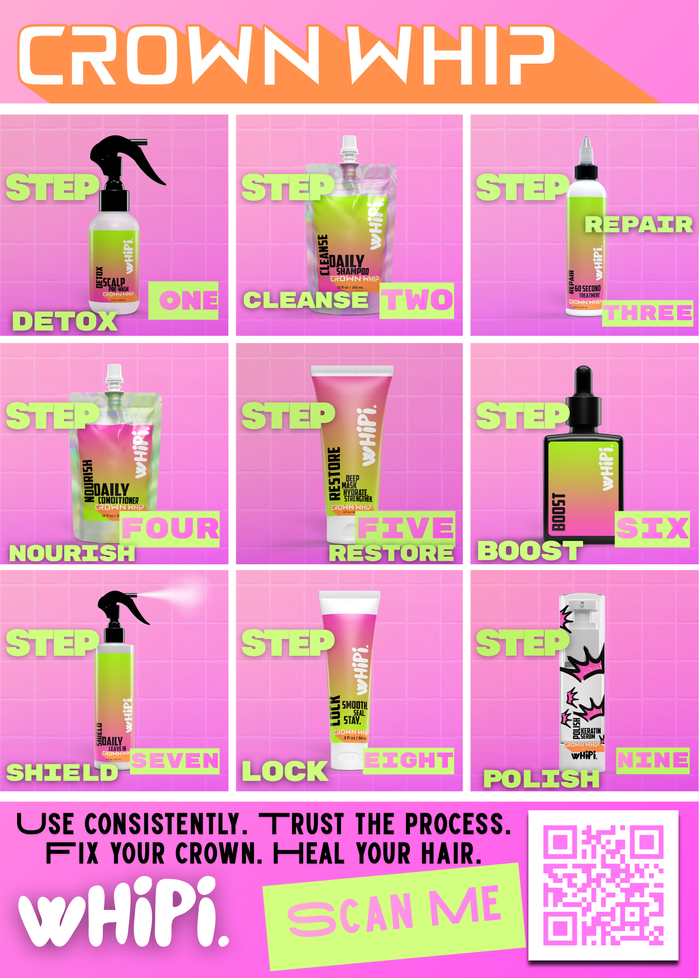 Cleanse – Crown Whip Daily Shampoo