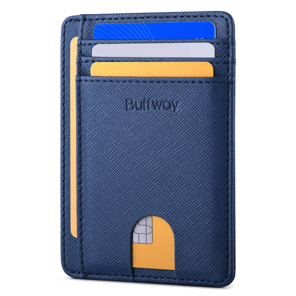 Buffway Slim Leather Wallet