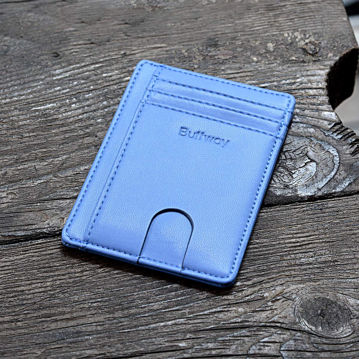 Buffway Slim Leather Wallet