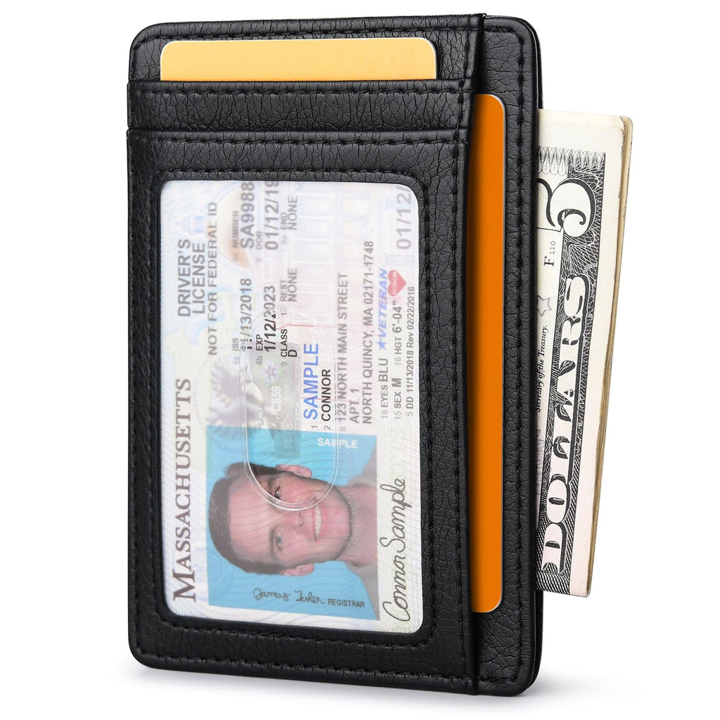 Buffway Slim Leather Wallet