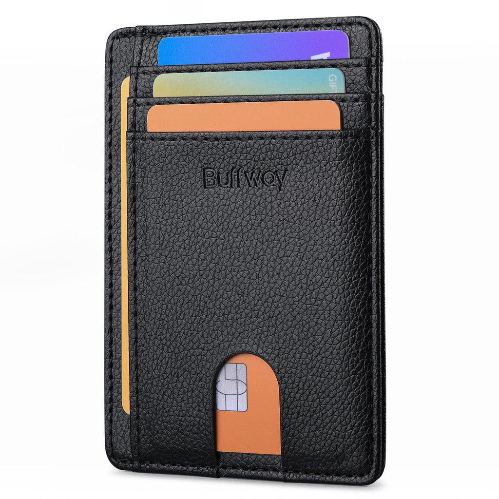 Buffway Slim Leather Wallet