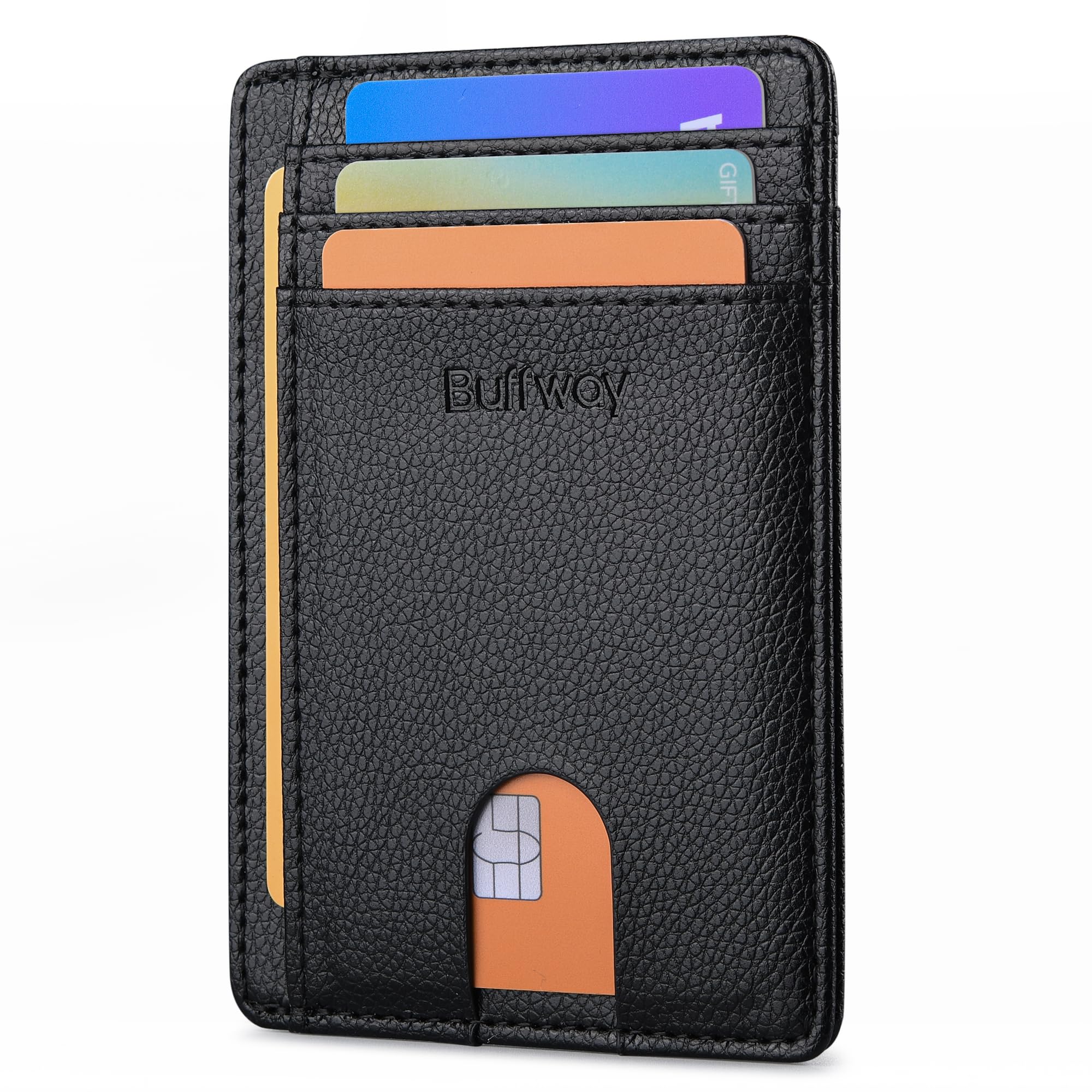 Buffway Slim Leather Wallet