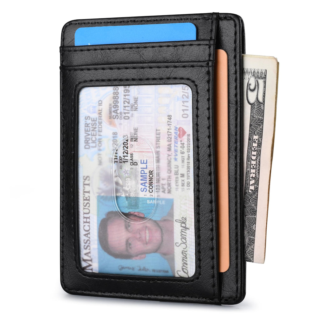 Buffway Slim Leather Wallet