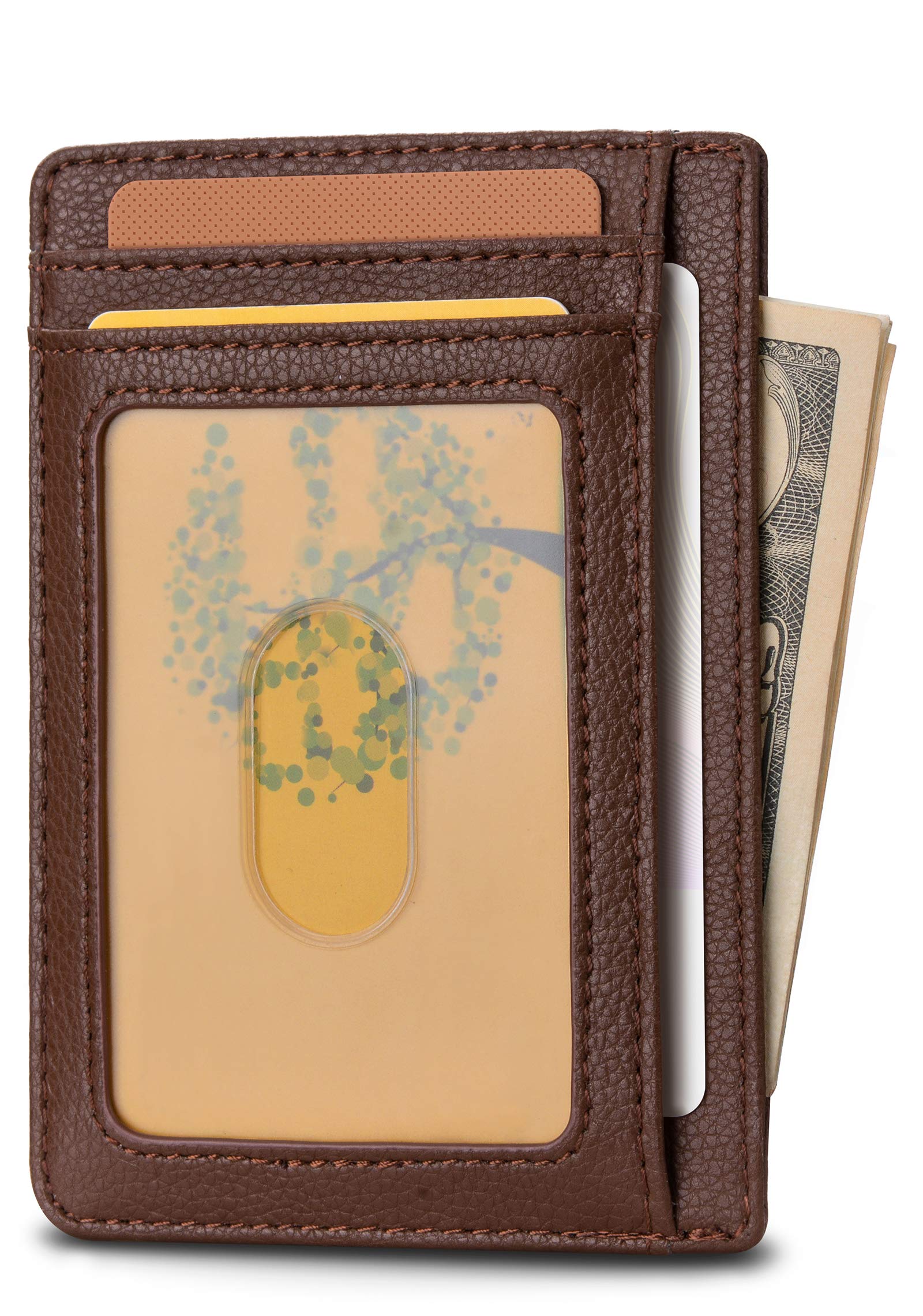 Buffway Slim Leather Wallet