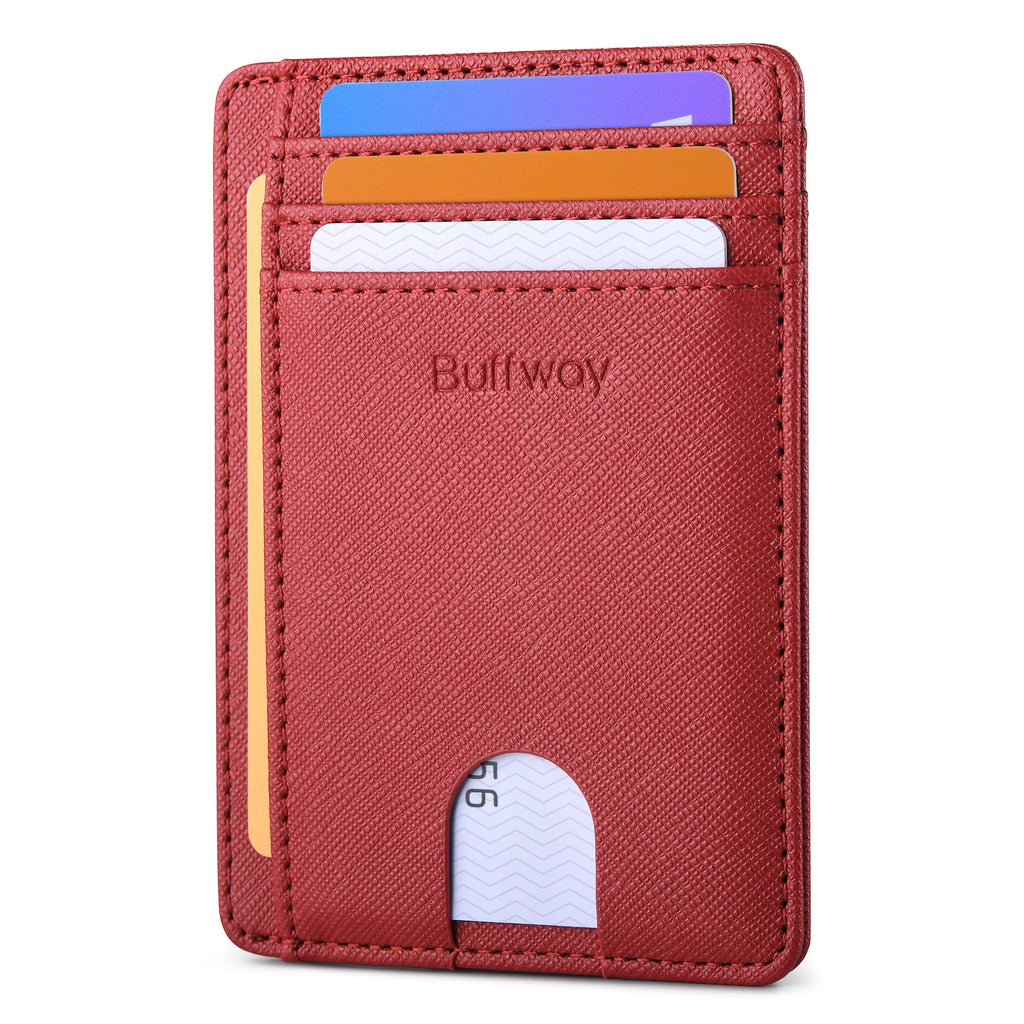 Buffway Slim Leather Wallet