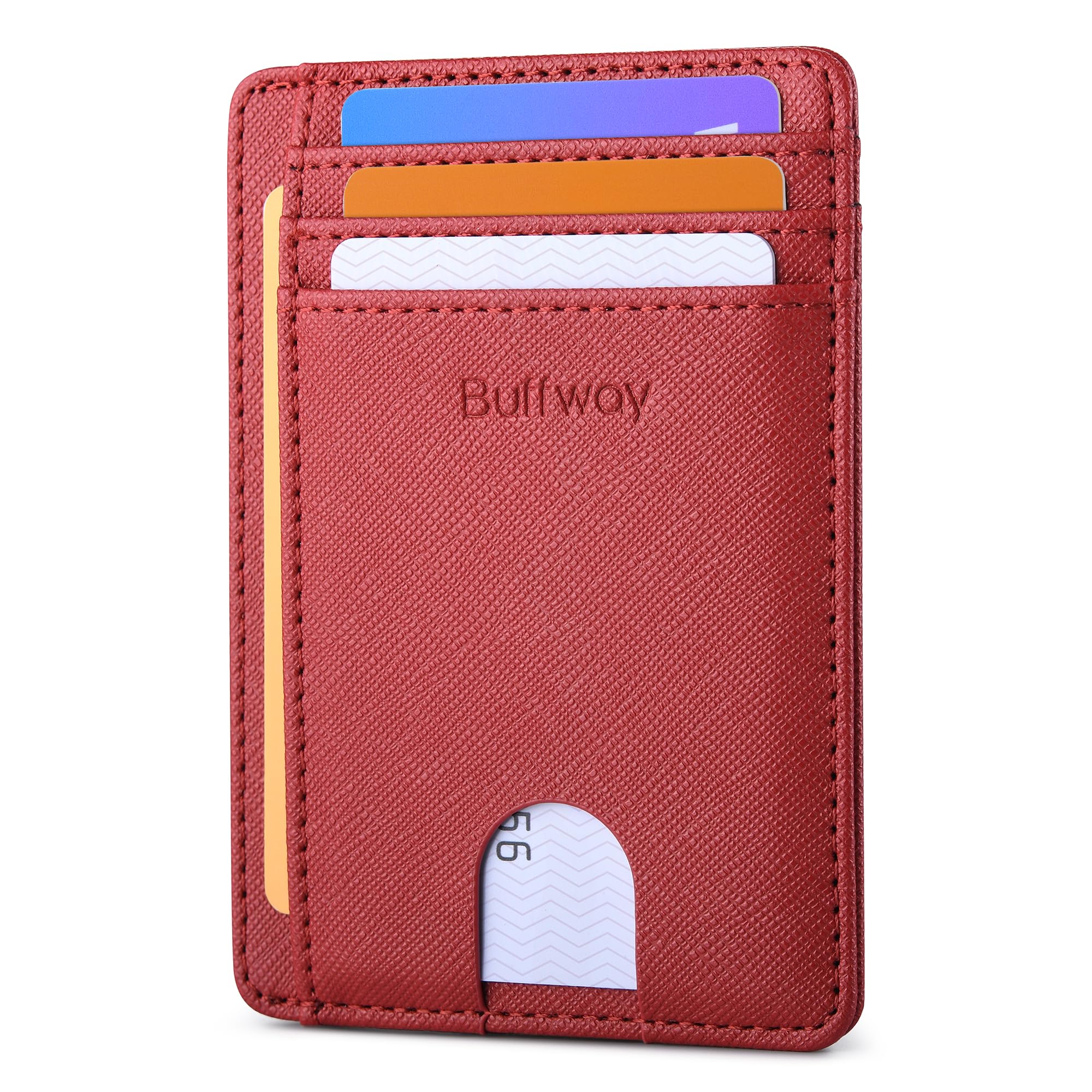Buffway Slim Leather Wallet