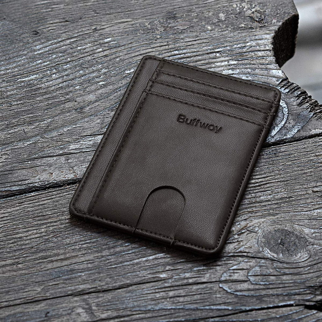 Buffway Slim Leather Wallet
