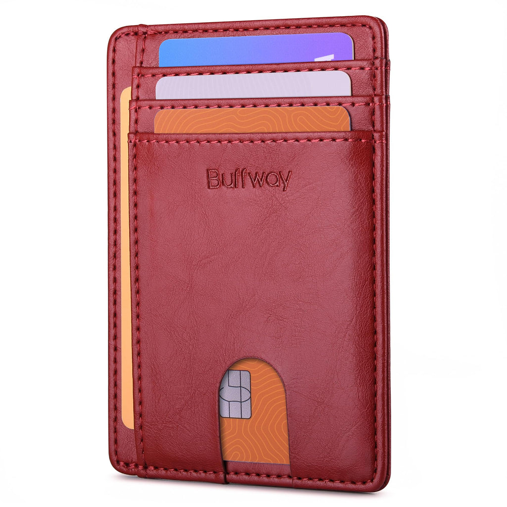Buffway Slim Leather Wallet