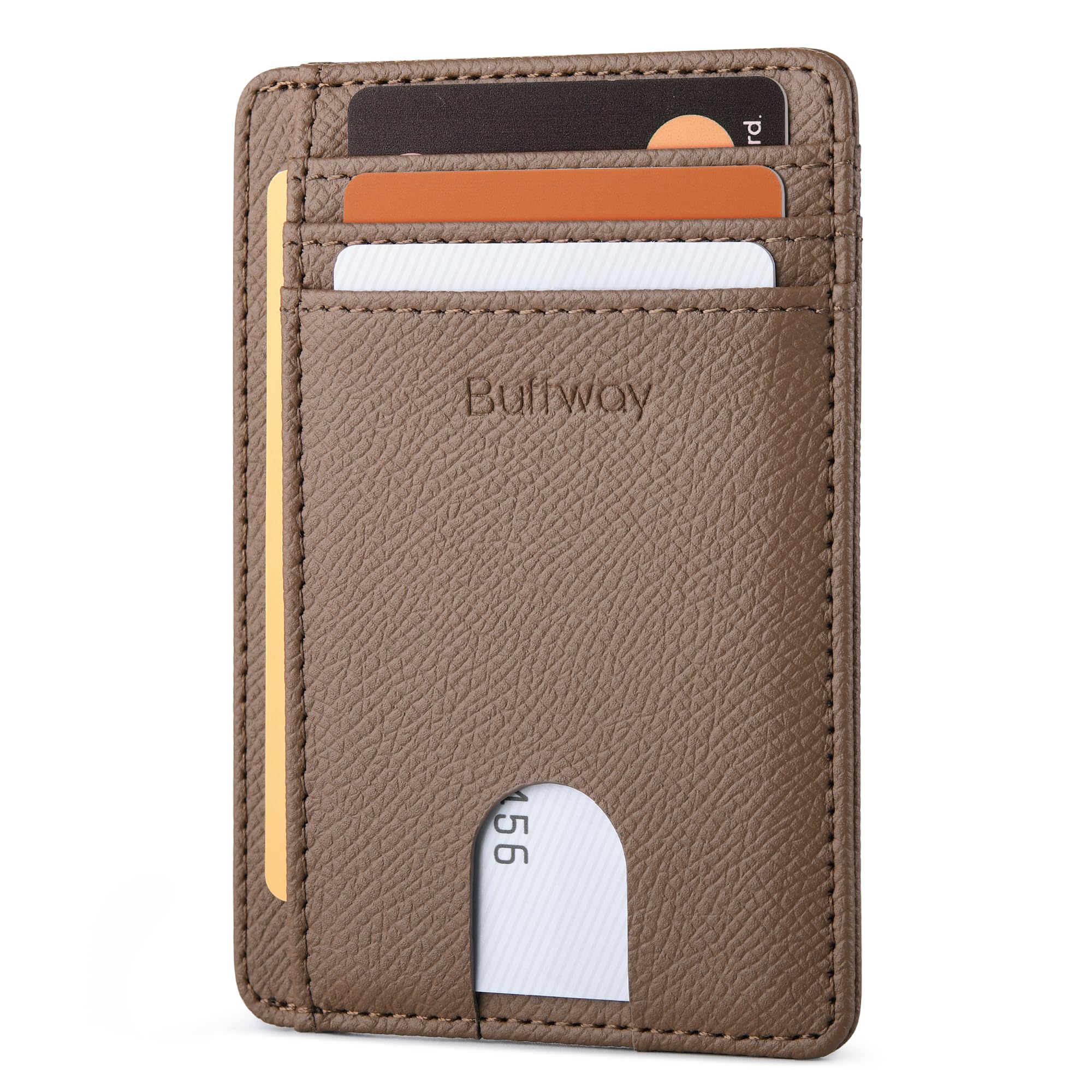 Buffway Slim Leather Wallet