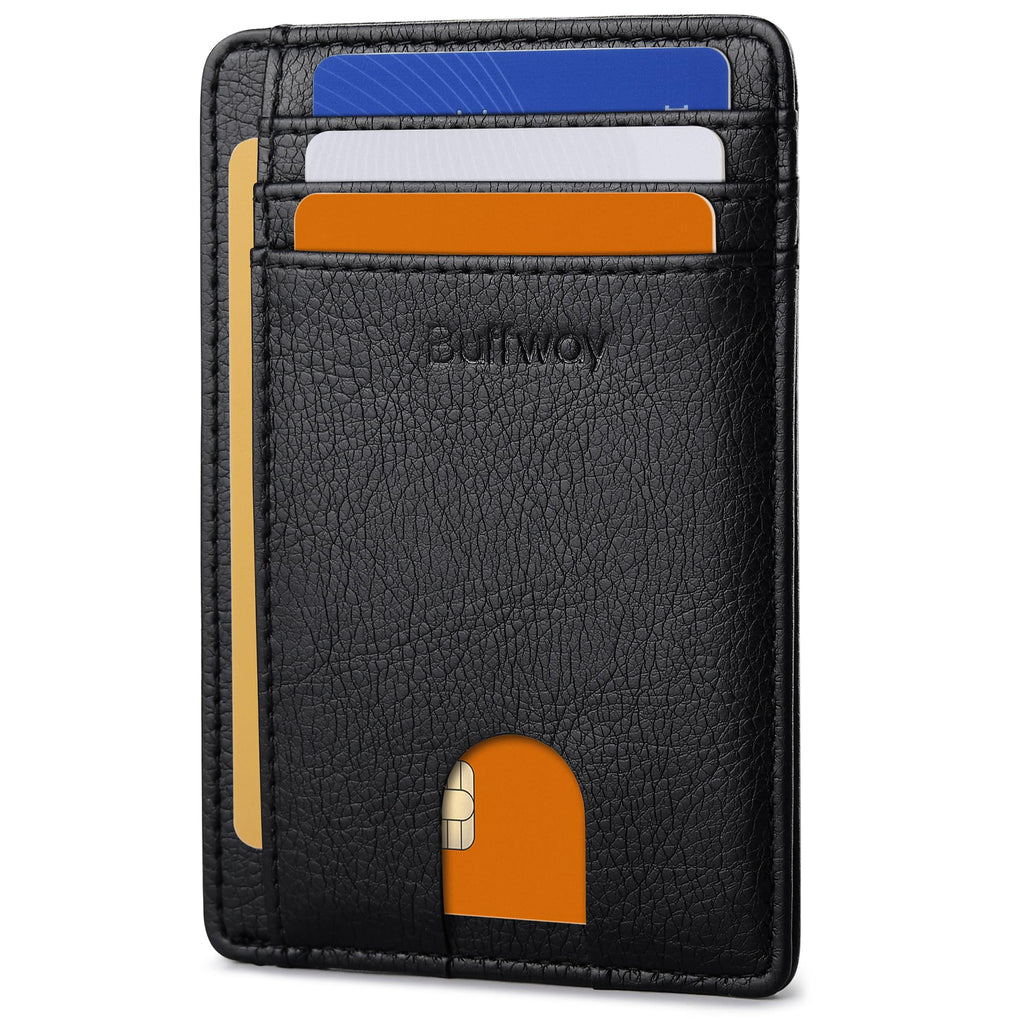 Buffway Slim Leather Wallet