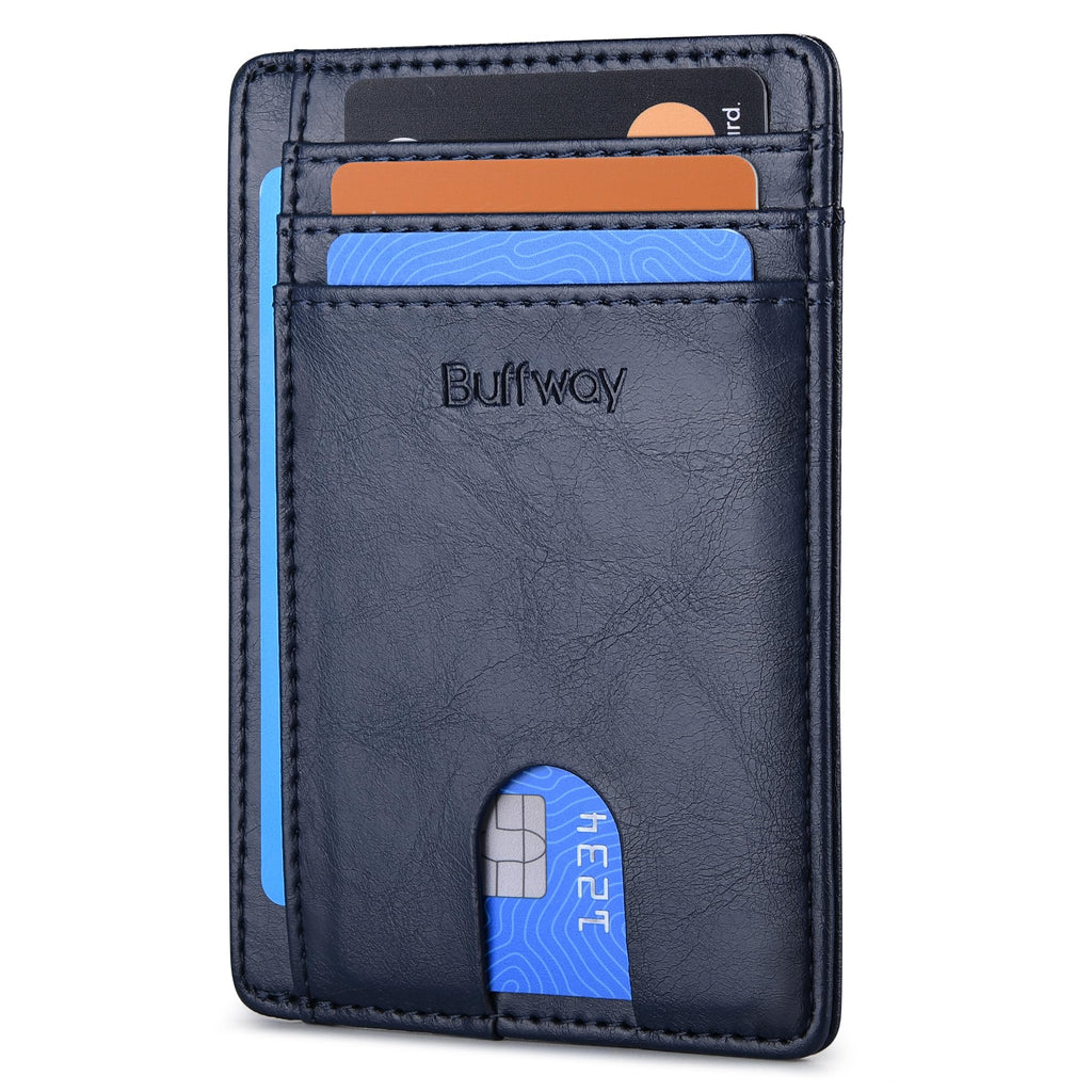Buffway Slim Leather Wallet