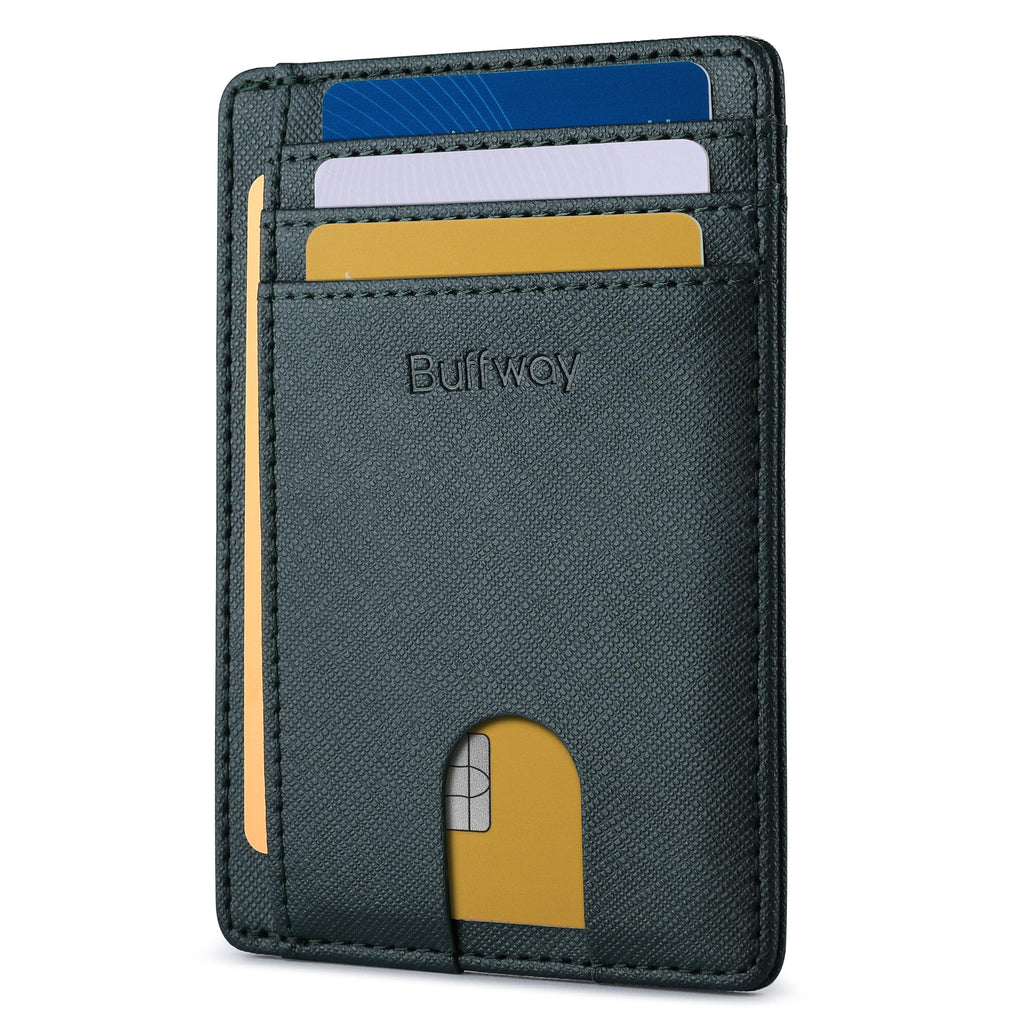 Buffway Slim Leather Wallet