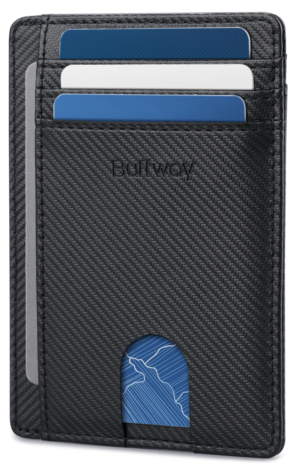 Buffway Slim Leather Wallet