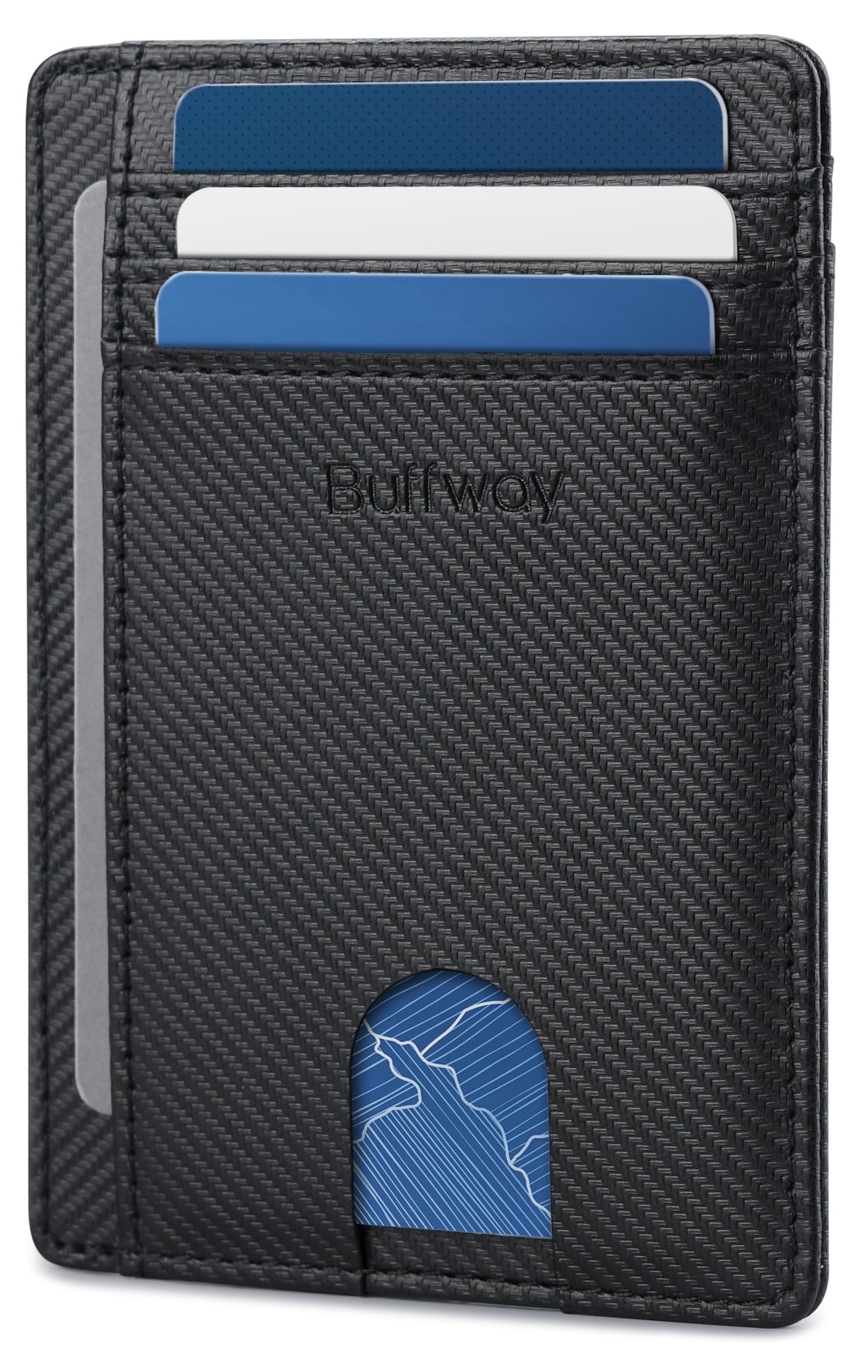 Buffway Slim Leather Wallet