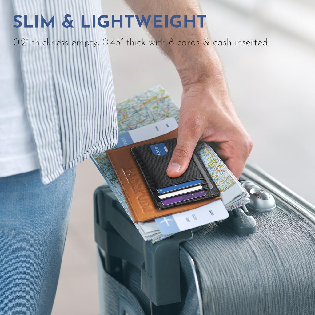 Buffway Slim Leather Wallet