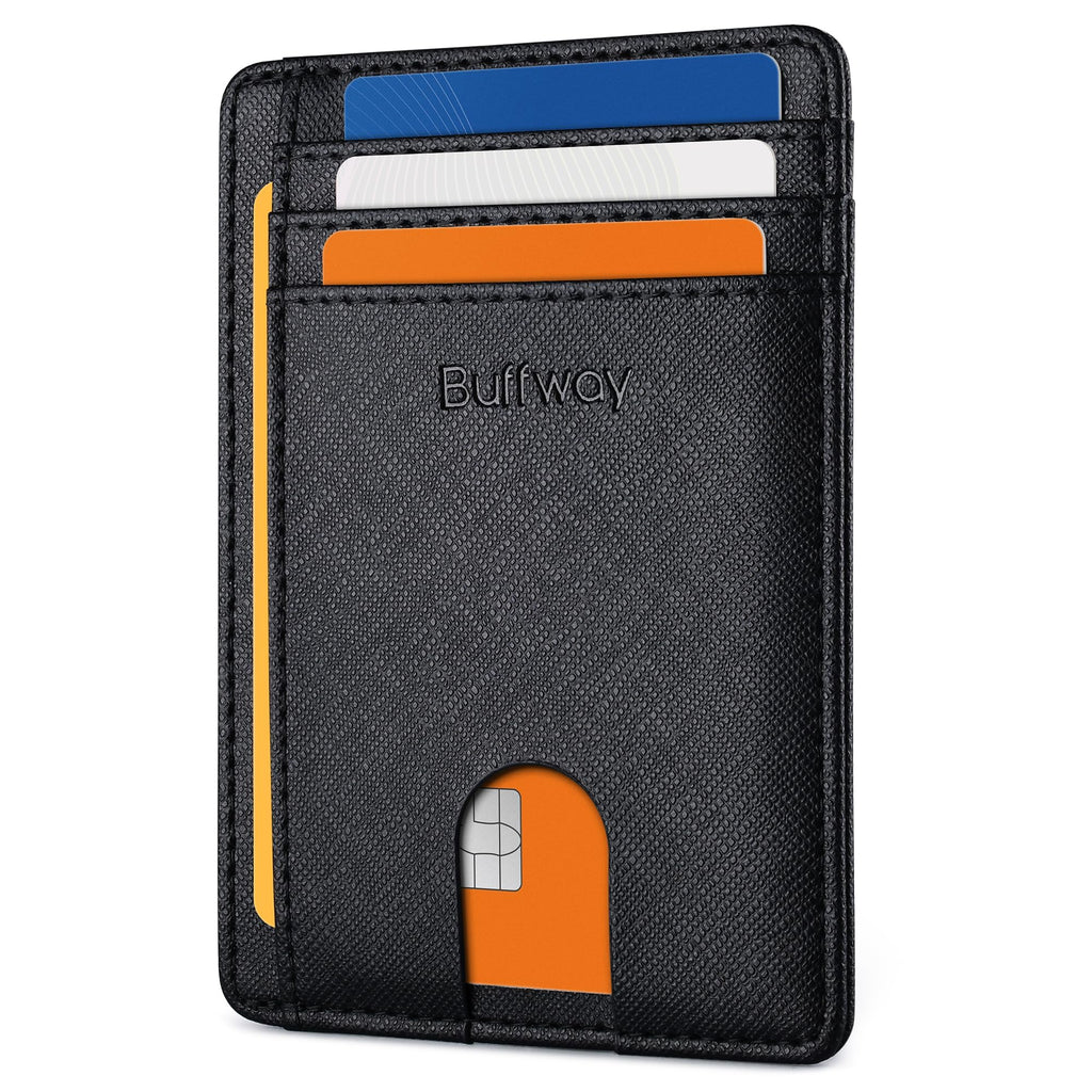 Buffway Slim Leather Wallet