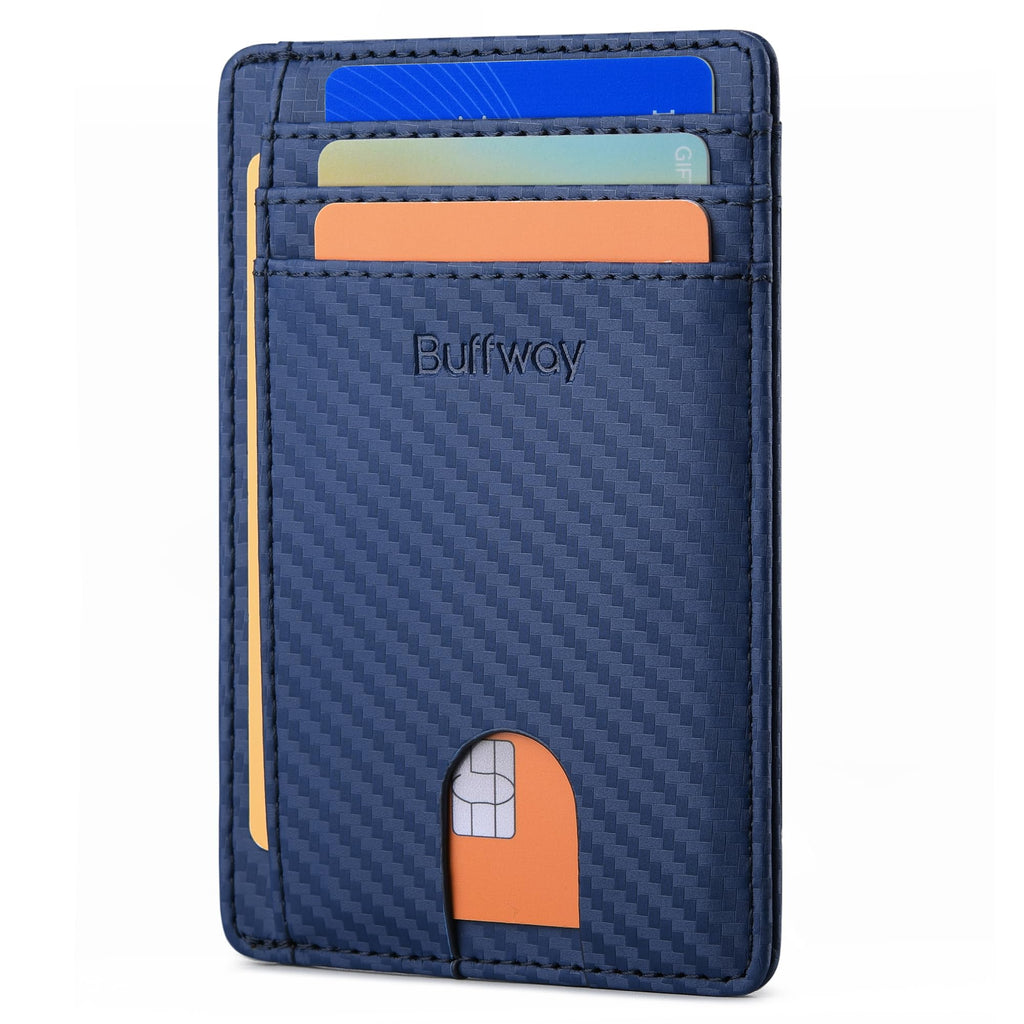 Buffway Slim Leather Wallet