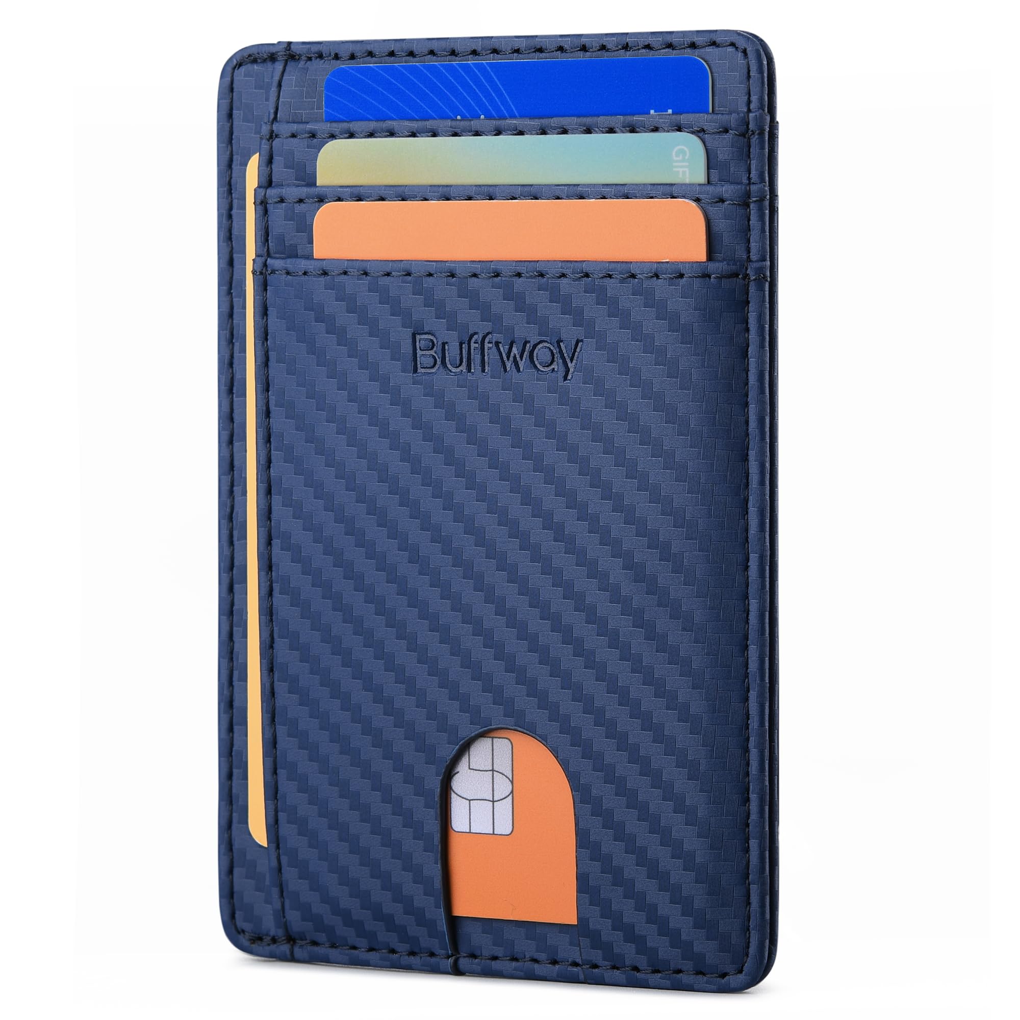 Buffway Slim Leather Wallet