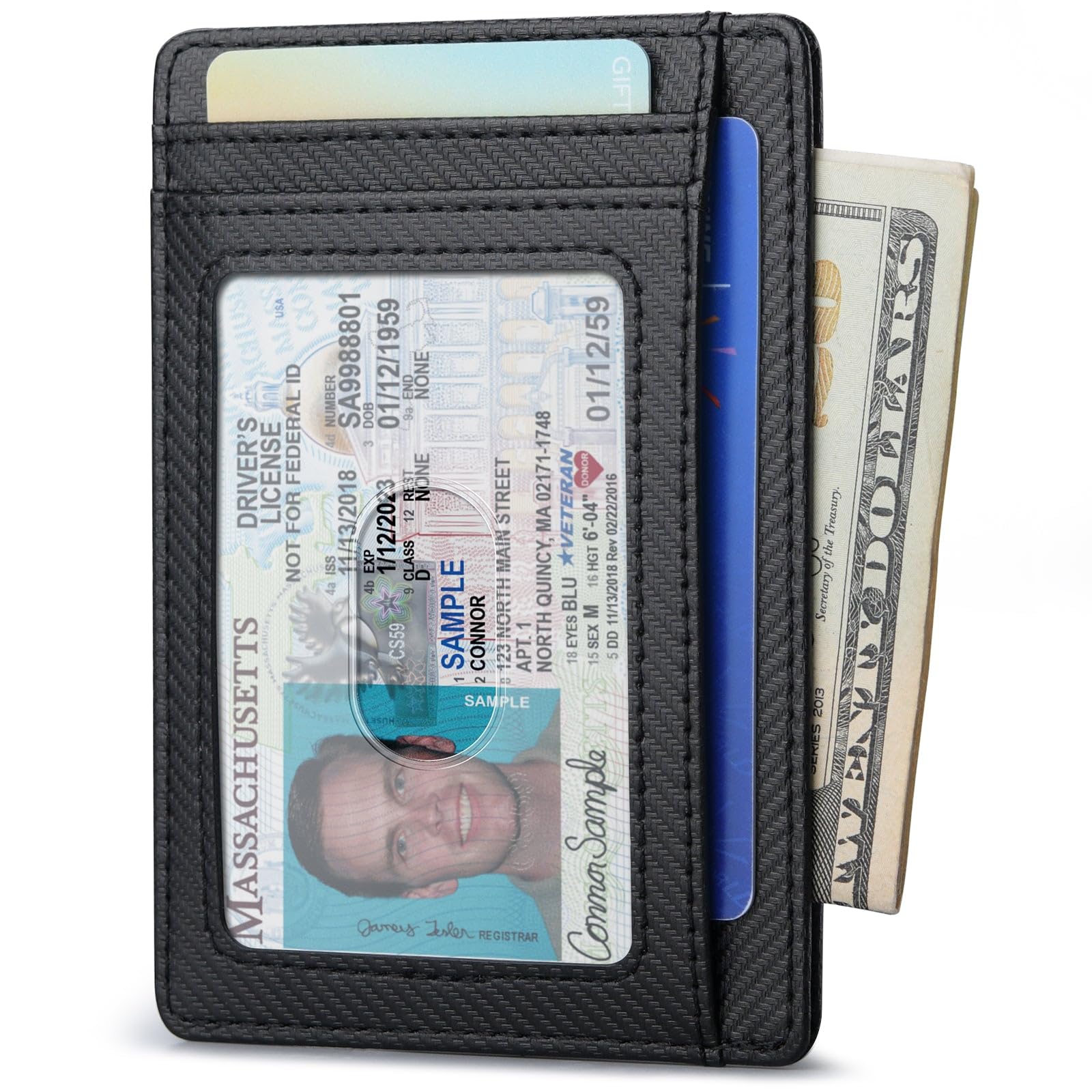 Buffway Slim Leather Wallet