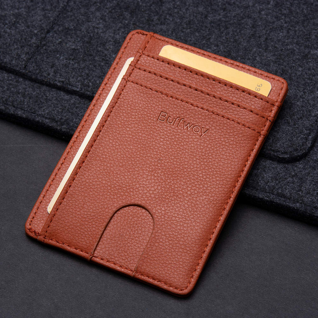 Buffway Slim Leather Wallet