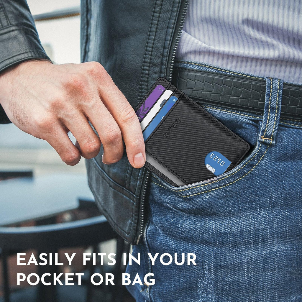 Buffway Slim Leather Wallet