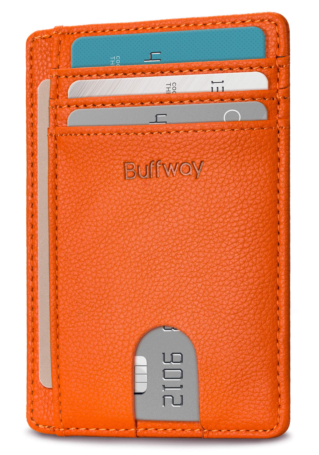 Buffway Slim Leather Wallet
