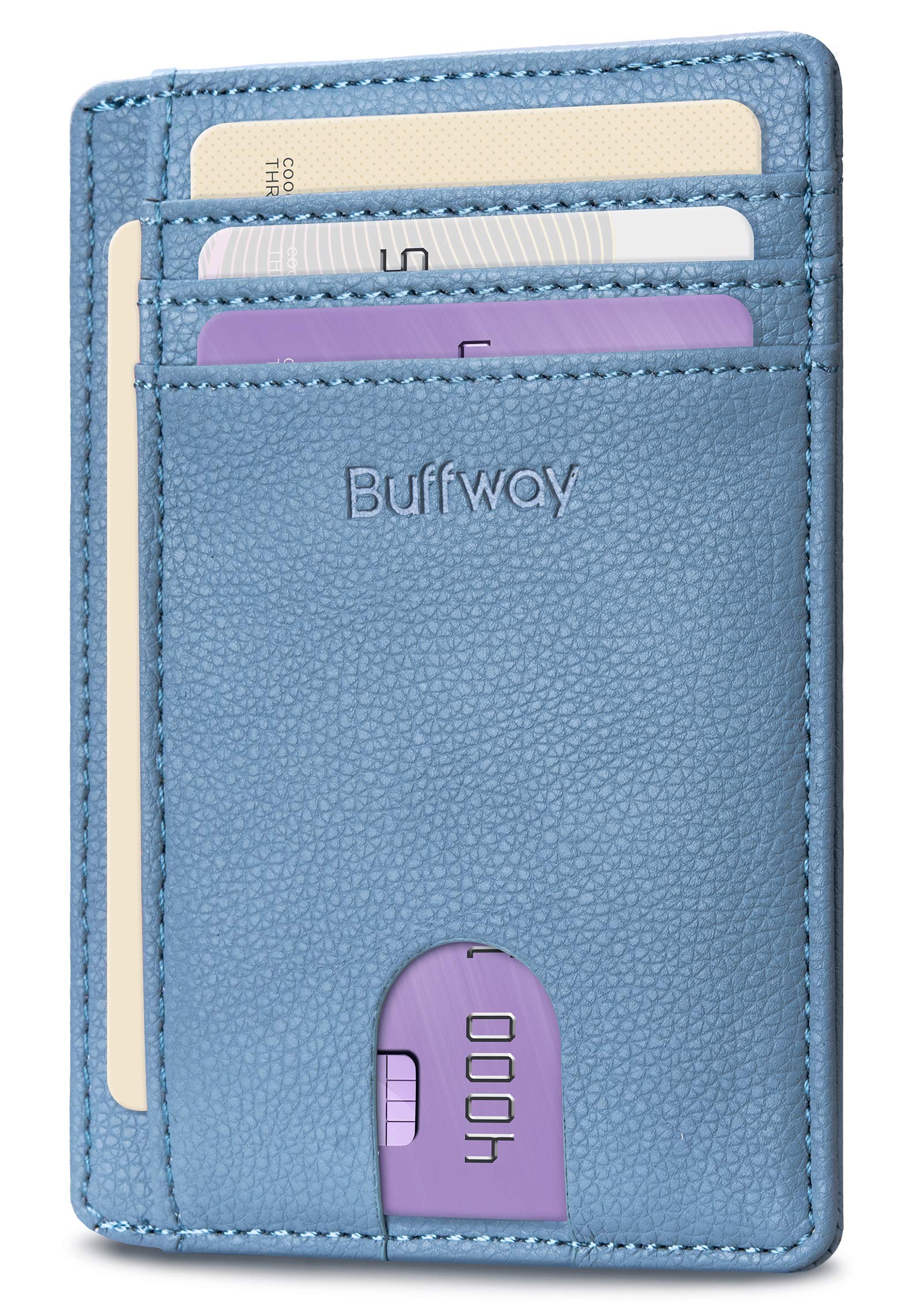 Buffway Slim Leather Wallet
