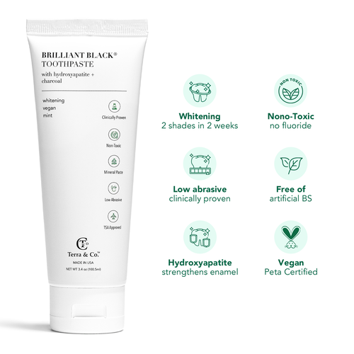Brilliant Black® Charcoal Whitening Toothpaste