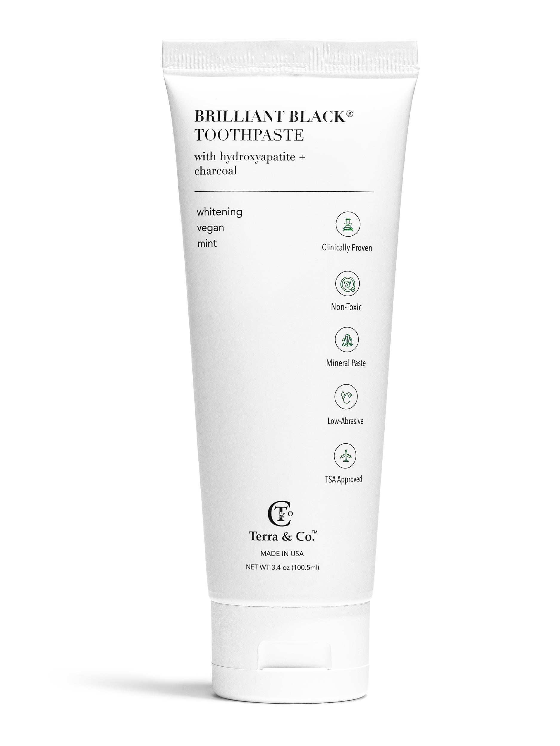 Brilliant Black® Charcoal Whitening Toothpaste