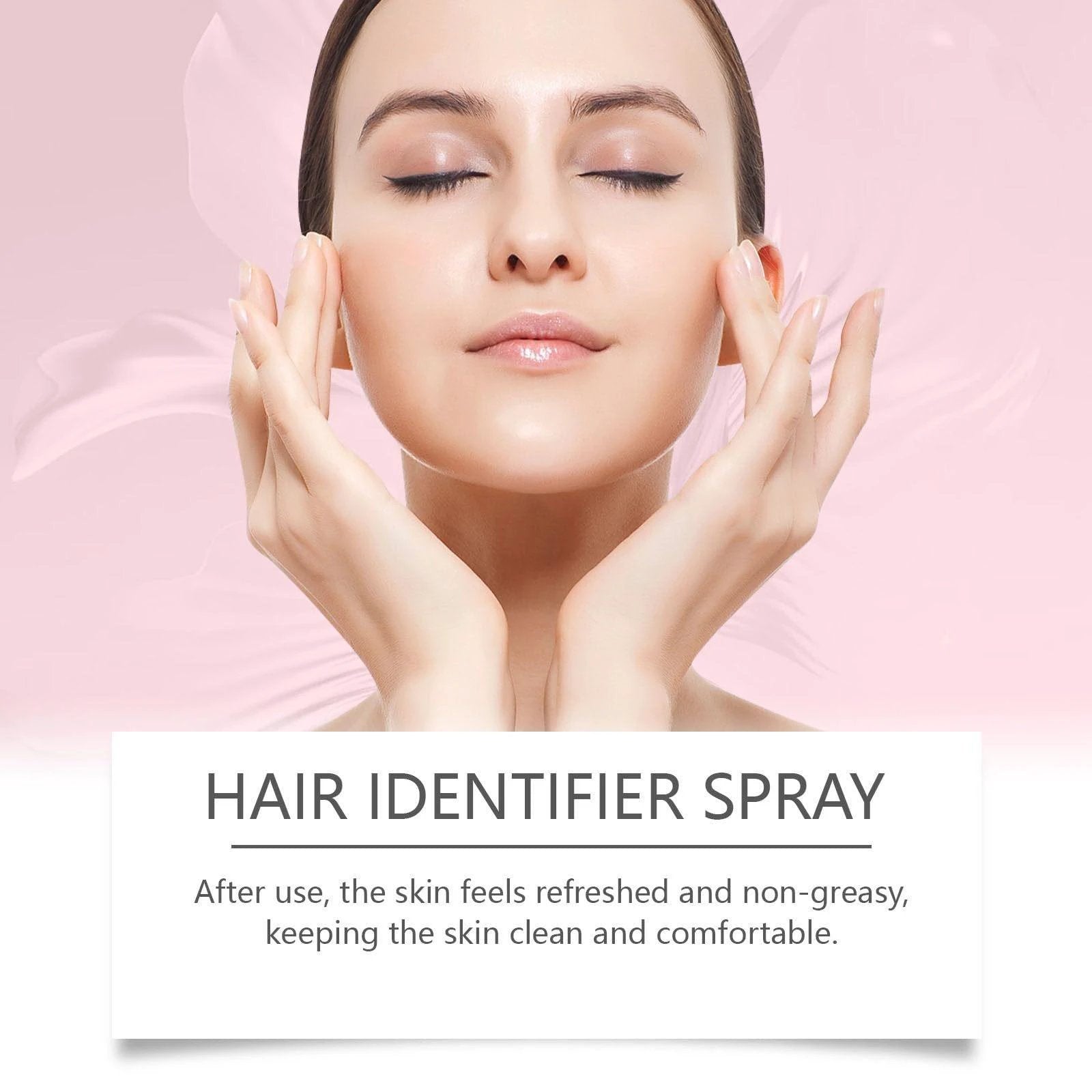 Hair Identifier Spray for Face Dermaplaning