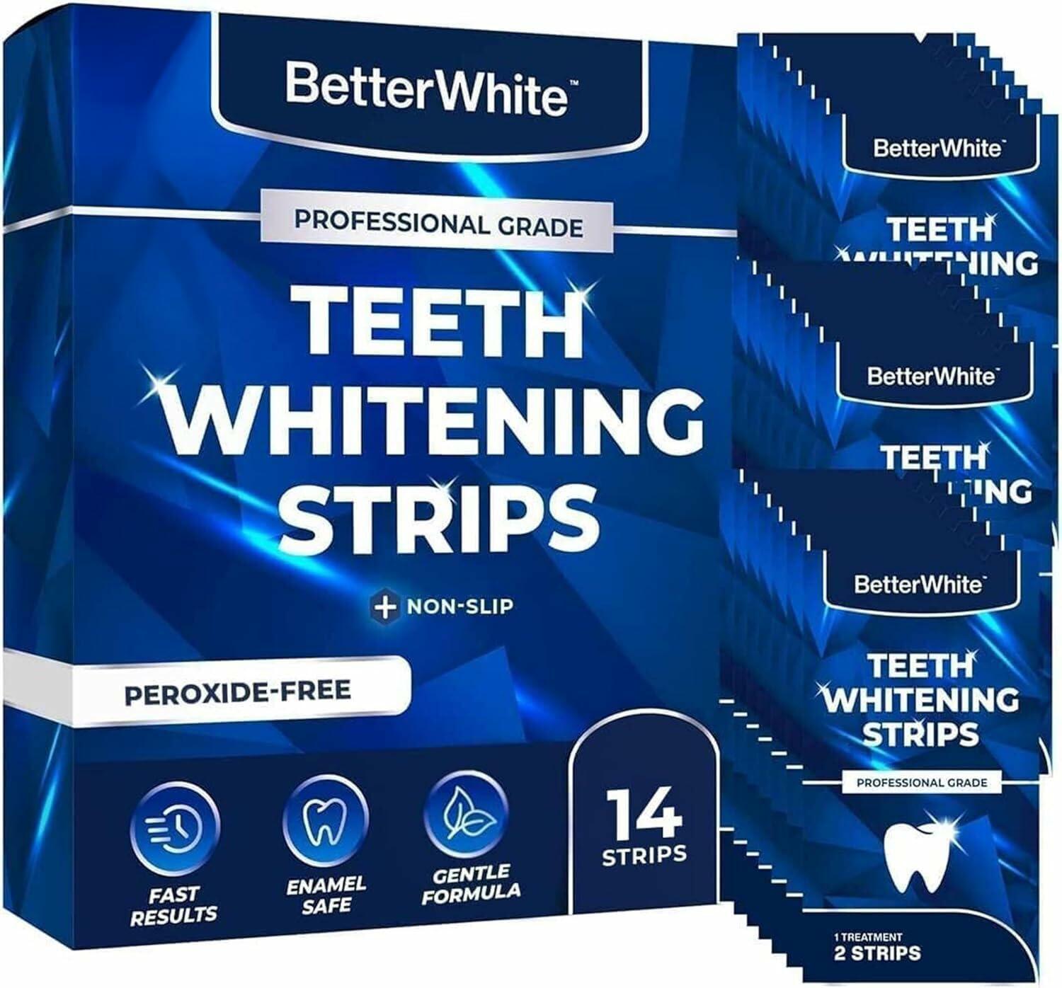 BetterWhite Teeth Whitening Strips